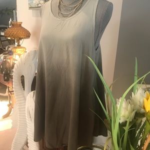 Ombré Olive Tank style dress by Cookies Hawaii